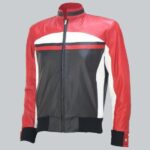 Handmade Cowhide Leather Men’s Biker Jacket
