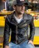 Men’s Vintage Brown Distress Leather Jacket