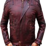 Chris Pratt Biker Leather Jacket