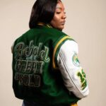 Norfolk State University Motto 2.0 Green Varsity Jacket