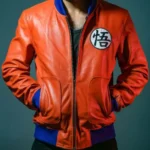 Goku Bomber Leather Jacket
