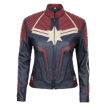 Carol Danvers Captain Marvel Leather Jacket